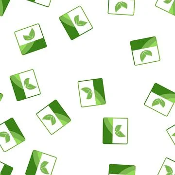 Pattern based vegan product label cartoon vector イラスト素材