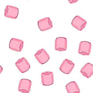 Pattern basket pencil holder cartoon vector Stock Illustration