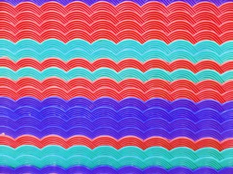 Pattern of basket plastic border package box background Stock Photos