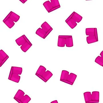 Pattern bathing swimsuit men cartoon vector Stock Illustration