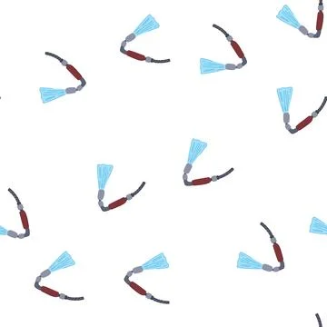 Pattern bathroom low flow showerhead cartoon vector Stock Illustration