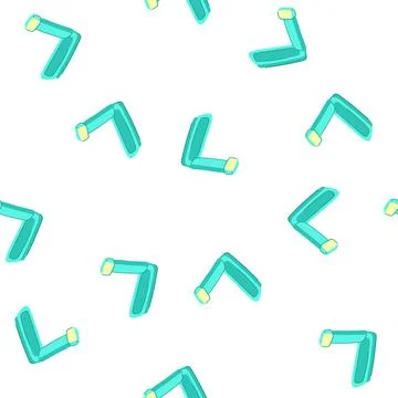 Pattern battery book light cartoon vector 스톡 일러스트