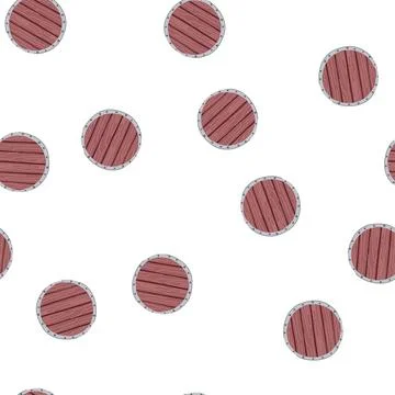 Pattern battle shield knight cartoon vector Stock Illustration