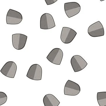 Pattern battle shield knight cartoon vector Stock Illustration