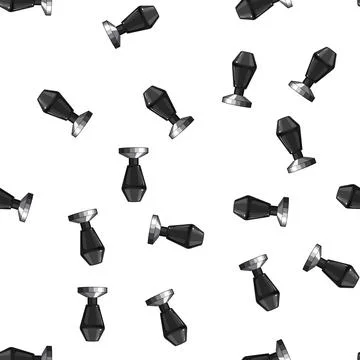 Pattern bean tamper coffee cartoon vector 스톡 일러스트