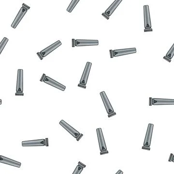 Pattern beard shaver electric cartoon vector Stock Illustration