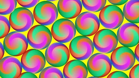 A pattern of beautiful multicolored circles. Vector illustration 스톡 일러스트