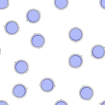 Pattern beauty compact mirror cartoon vector Stock Illustration