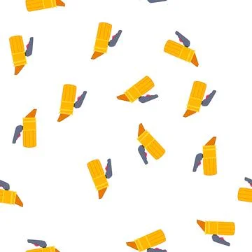 Pattern beekeeping smoker tool managing bee apiary イラスト素材