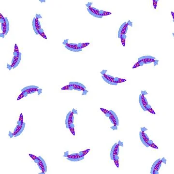 Pattern betta exotic fish cartoon vector Stock Illustration
