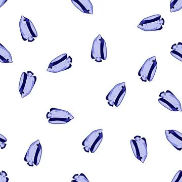 Pattern betta exotic fish cartoon vector Stock Illustration