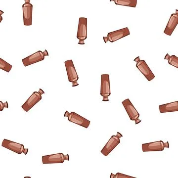 Pattern beverage cocktail shaker cartoon vector Stock Illustration