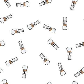 Pattern beverage ice drip coffee cartoon vector イラスト素材