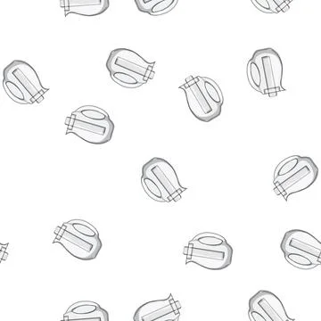 Pattern beverage water pitcher cartoon vector Stock Illustration