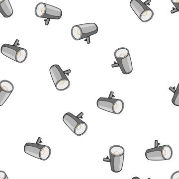 Pattern bg studio light cartoon vector Stock Illustration