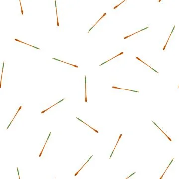 Pattern biodegradable bamboo utensils cartoon vector Stockillustratie