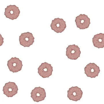 Pattern biodegradable coconut fiber dish scrubber cartoon vector 库存插图