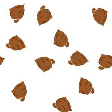 Pattern biodegradable compostable trash bag cartoon vector Stock Illustration