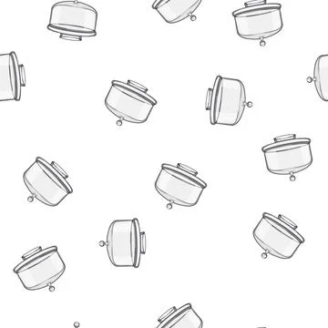 Pattern birthday cake dome cartoon vector Stock Illustration