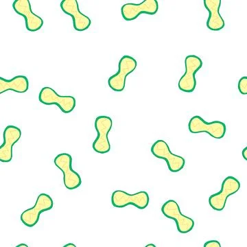 Pattern bite monster mouth cartoon vector Stock Illustration