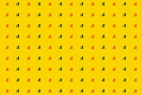 Pattern of black and pink geometric shapes in retro, memphis 80s 90s style Illustrazione stock