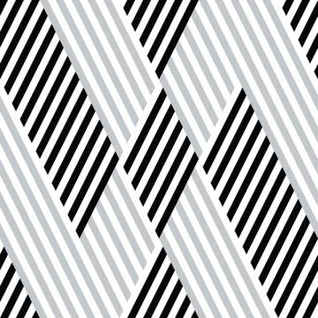 Pattern with  black and silver gray rows 3607 Stock Illustration