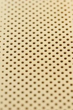 A pattern of black and white dots Foto stock