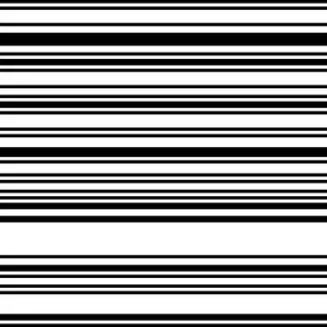 Pattern with black and white horizontal lines 6 10874 Illustrazione stock