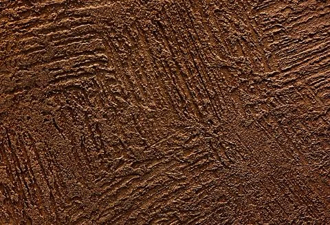 Pattern of black decorative and textured plaster. Construction and finishing  Stock Photos