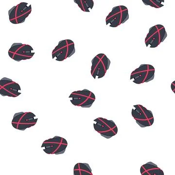 Pattern black game mouse cartoon vector 스톡 일러스트