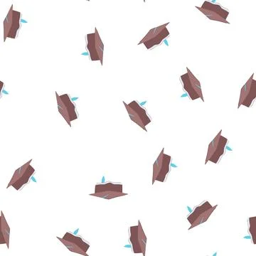 Pattern black graduation hat cartoon vector 스톡 일러스트