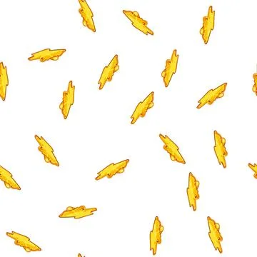 Pattern black lava hot cartoon vector Stockillustratie