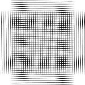 Pattern with black lines Stock Illustration