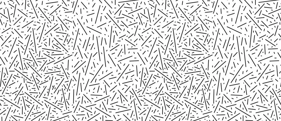 Pattern of black lines Illustrazione stock