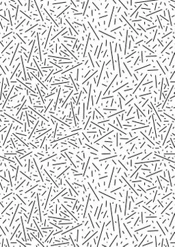 Pattern of black lines Stock Illustration