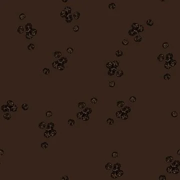Pattern black pepper grain sketch hand drawn イラスト素材