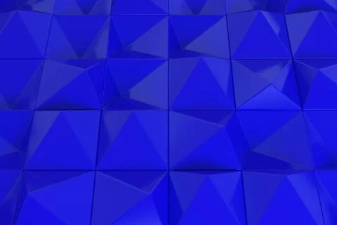 Pattern of black pyramid shapes Stock Illustration