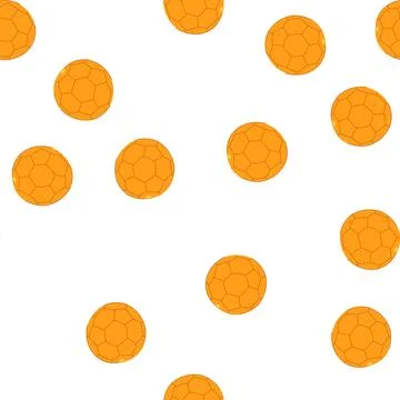 Pattern black soccer ball cartoon vector Illustrazione stock