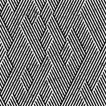 Pattern with black stripes 4 11544 Illustrazione stock