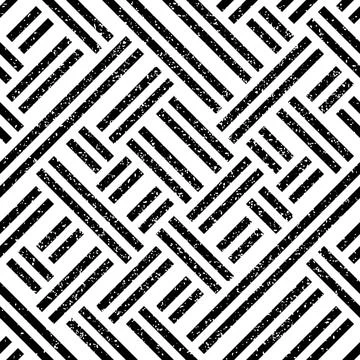 Pattern with black stripes 5  9551 Illustrazione stock