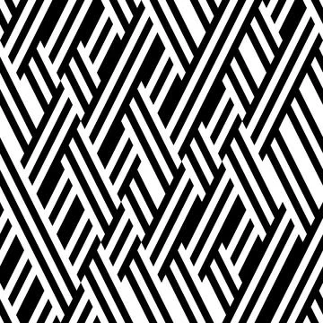 Pattern with black stripes 8350 イラスト素材