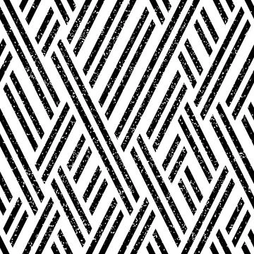 Pattern with black stripes 8684 イラスト素材