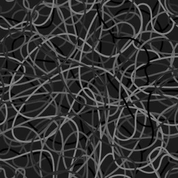 Pattern with black wires. Иллюстрация
