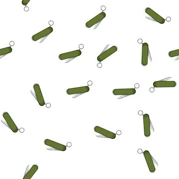 Pattern blade knife tool cartoon vector Stock Illustration