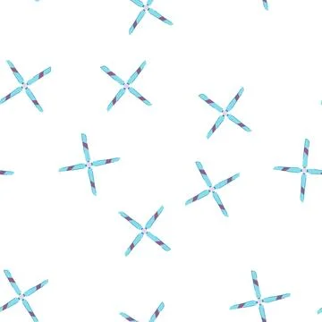Pattern blade propeller cartoon vector Stock Illustration