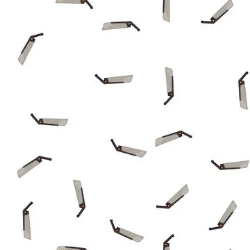Pattern blade saw hand cartoon vector Stock Illustration
