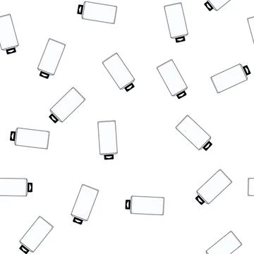 Pattern Blank clear plastic hanging retail product packaging Stock Illustration