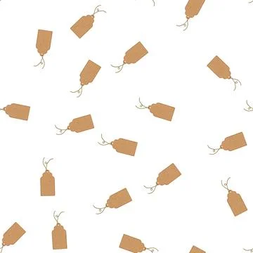 Pattern blank paper tag cartoon vector sign color 스톡 일러스트
