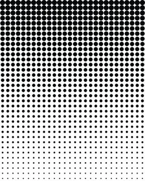 Pattern with blend black dots 스톡 일러스트