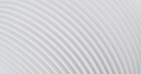 Pattern with blinds effect. White clean rings animation Stock Footage 166955810